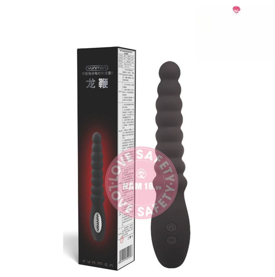 Que Rung Hậu Môn Yunman Dragon 10 Chế Độ Rung chính hãng - sạc USB, silicone cao cấp, chất liệu an toàn cho da - giao hàng che tên kín đáo
