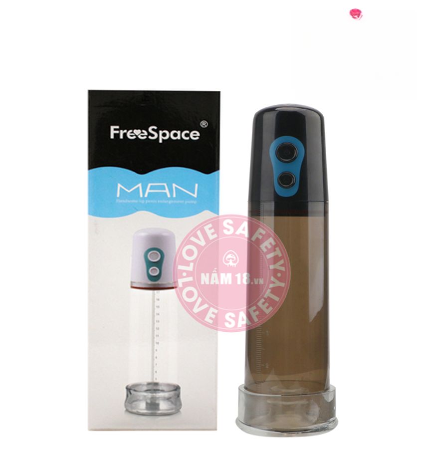 Máy Tập Tăng Kích Thước Dương Vật Freespace Man chính hãng - hàng chuẩn nguồn gốc rõ ràng, hạn dùng in rõ trên hộp, đóng gói kín đáo - giao hàng che tên kín đáo