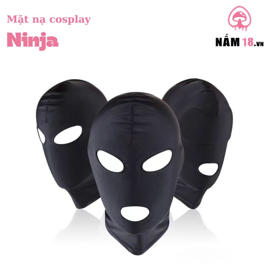 Mặt Nạ Cosplay Ninja Style BDSM chính hãng - chất vải mềm mát, đường may tỉ mỉ, tôn dáng quyến rũ - giao hàng che tên kín đáo