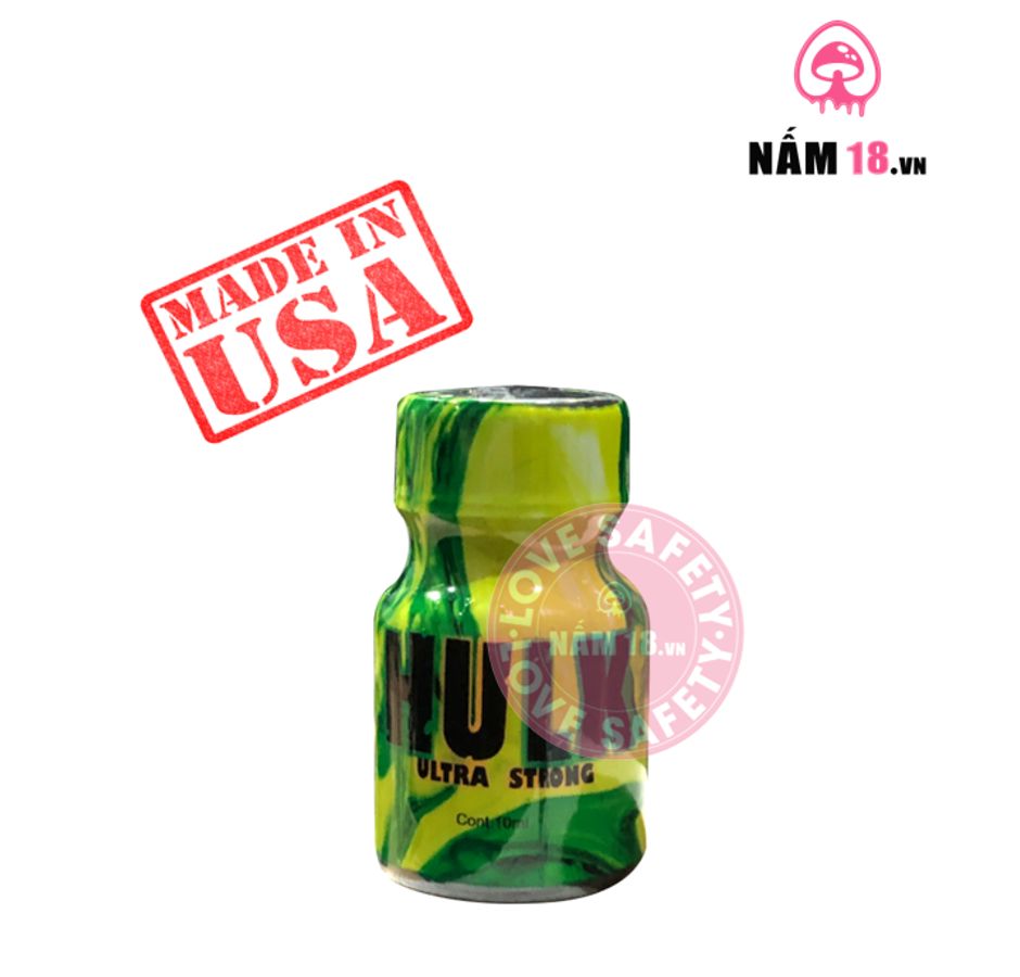 Popper Hulk chính hãng - hàng chuẩn nhập khẩu, nắp kín không bay hơi, dùng được nhiều lần - giao hàng che tên kín đáo