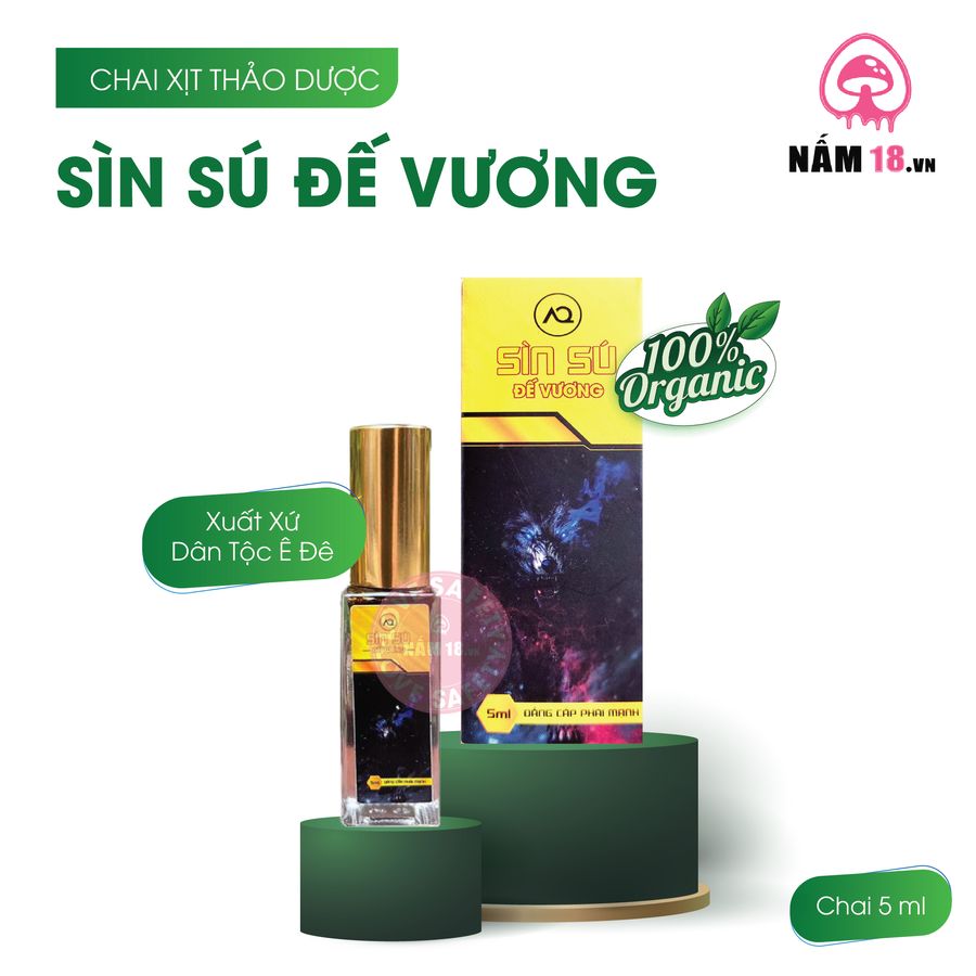 Chai Xịt Thảo Dược Kéo Dài Thời Gian Sìn Chai 5ml chính hãng - chiết xuất thảo dược, thấm nhanh không nhờn rít, dùng trước khi quan hệ - giao hàng che tên kín đáo