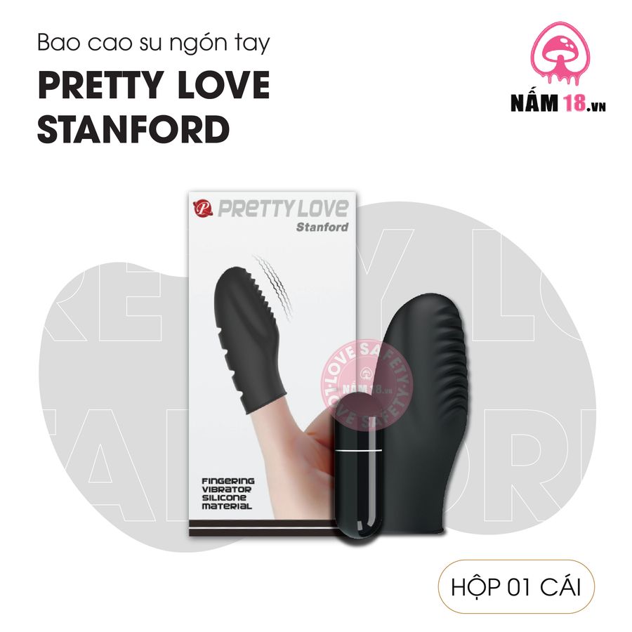 Bao Cao Su Ngón Tay Pretty Love Stanford chính hãng - ôm sát cảm giác thật, chất liệu latex an toàn, hàng nhập khẩu - giao hàng che tên kín đáo