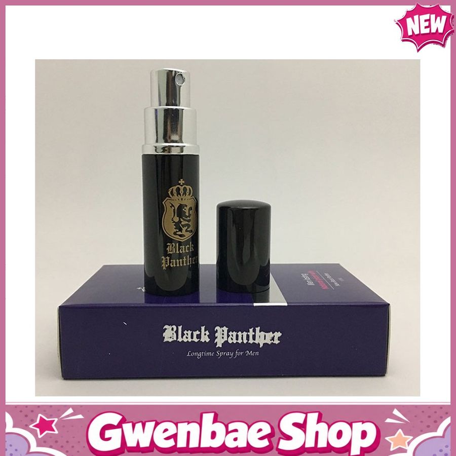 Chai xịt hỗ trợ kéo dài thời gian cho nam Black Panther Chính Hãng - Gwen Shop Chính Hãng