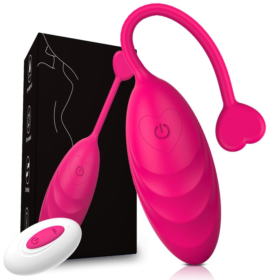 Trứng Rung Dolphin 10 Chế Độ Rung chính hãng - chất liệu an toàn cho da, dễ vệ sinh, êm ái khi dùng - giao hàng che tên kín đáo