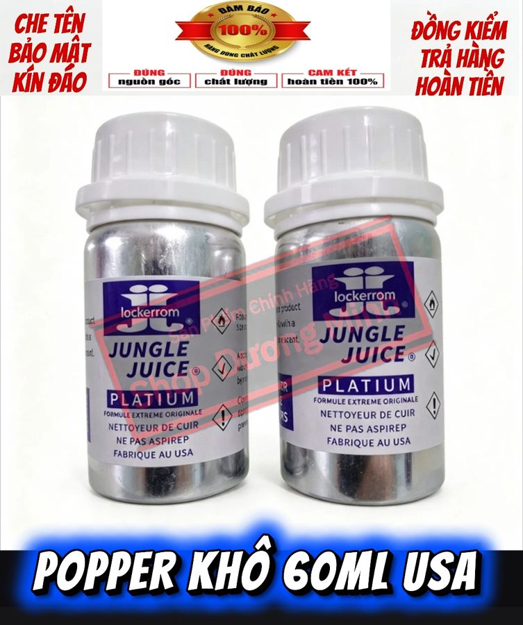 ( Giảm 50%) Popper Khô 60ml USA, Dòng Mạnh, Phê Lâu, Cho Ng Lờn, Cực Mạnh, Hít Là Phê Ngay 