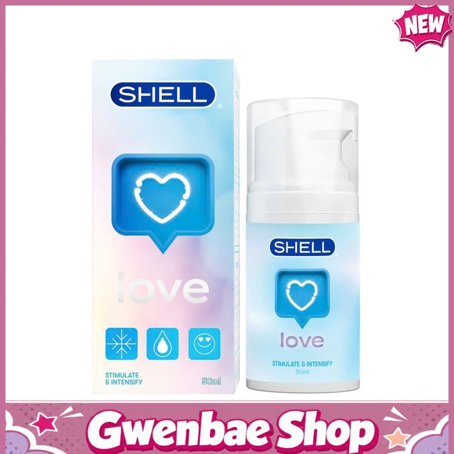 Gel tạo trơn se khít âm đạo và tăng khoái cảm nữ Shell Love Blue - Gwen Shop Chính Hãng
