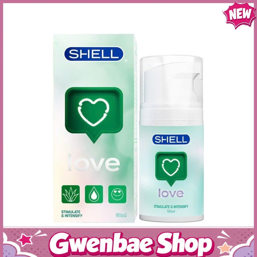 Gel tạo trơn se khít âm đạo và tăng khoái cảm nữ Shell Love Green - Gwen Shop Chính Hãng