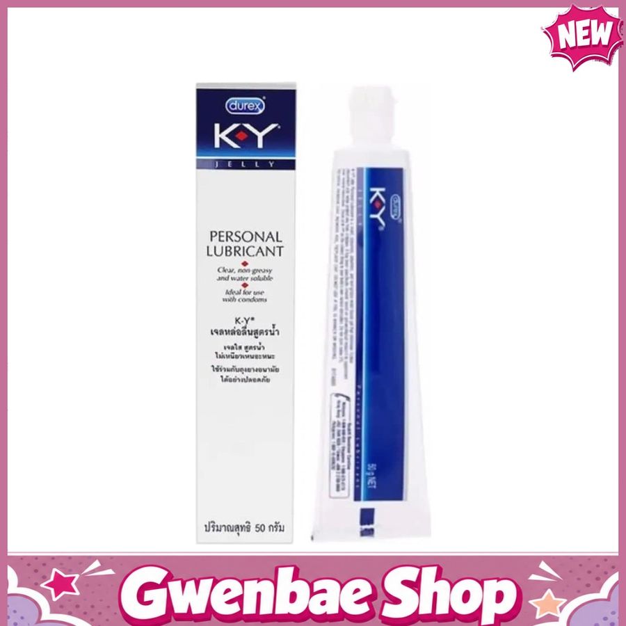 Gel tạo trơn thông dụng Durex Ky Jelly Chai 50ml - Gwen Shop Chính Hãng