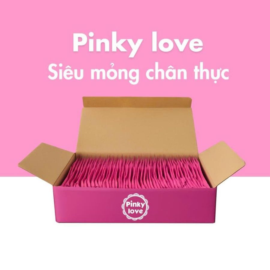 BAO CAO SU GIA ĐÌNH PINKY LOVE [ Hộp 144 Chiếc ]  – MỎNG MỀM MẠI, AN TOÀN, KÍN ĐÁO, GIÁ BÌNH DÂN, SỬ DỤNG HIỆU QUẢ.