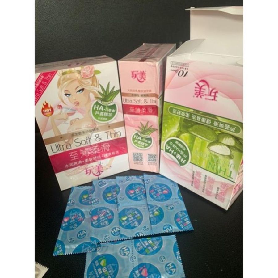 Bao Cao Su Nha Đam Hộp 100 Cái Hàng Nội Địa Trung ( Có Che Tên Sản Phẩm)