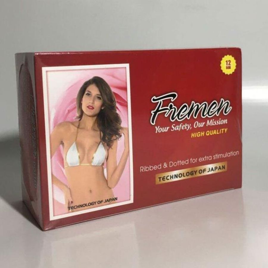 Bao cao su gia đình giá rẻ có gai Fremen hộp 120 cái