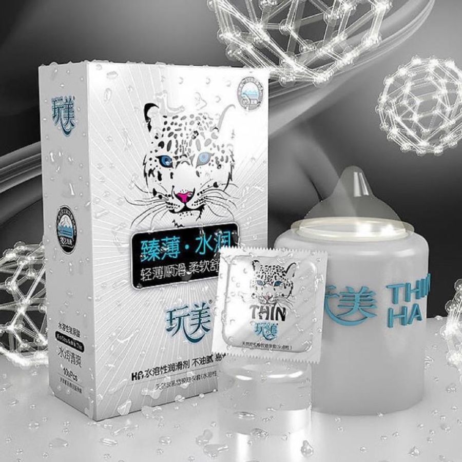 Bao cao su con Báo_Size 52±2mm (đường kính)_Hộp 100 chiếc_Hàng nội địa Trung