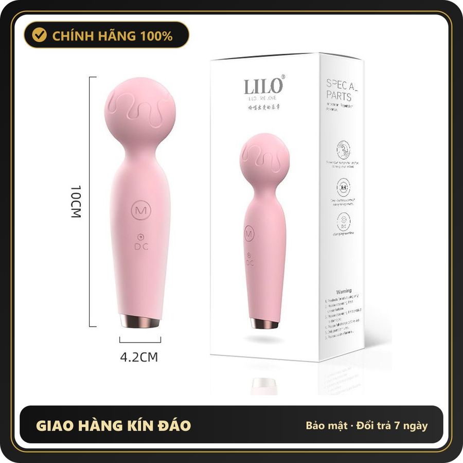 (Che Tên) Chày rung mini Massage Cho Nữ LoliHana Cao Cấp Bảo Đảm