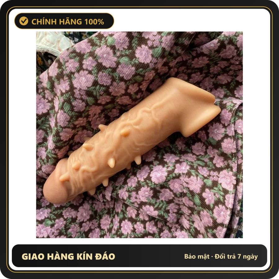 (Che Tên) Bao Cao Su Đôn Dên Gai ToHana Hộp Trắng Kín - có gai nổi, có hương thơm, ôm sát cảm giác thật