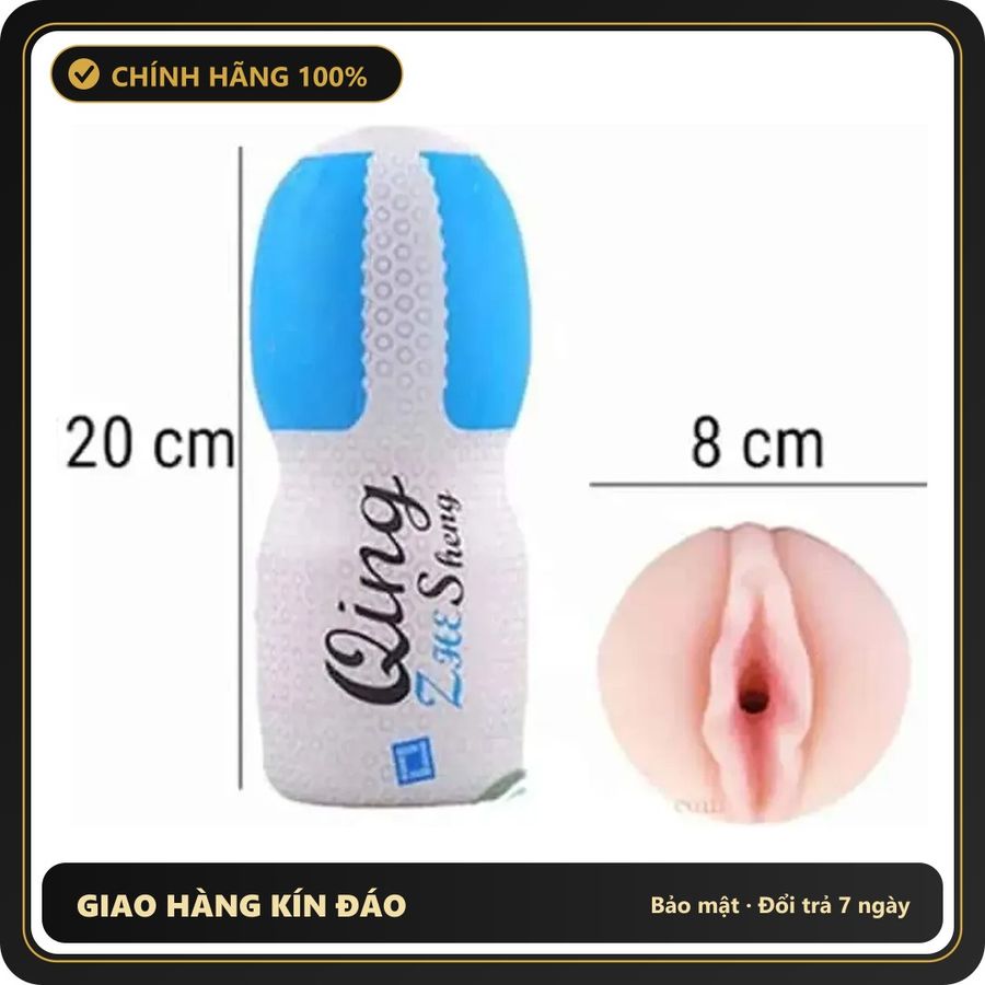 (Che Tên) Cốc Âm Đạo Massage Cho NamHana - Hàng Mới Về - sạc USB, chất liệu an toàn cho da, dễ vệ sinh