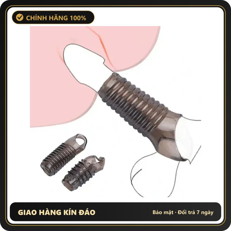 (Che Tên) Bao Cao Su Bi Siêu Mềm MeleonHana Hộp Trắng Kín - có gai nổi, có hương thơm, ôm sát cảm giác thật