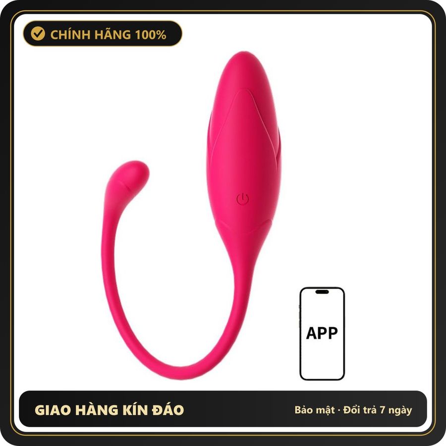 (Che Tên) Máy Massage Rung điều khiển từ xa Lelehuaquer APP dành cho nữ 567316 Hỗ Trợ 24/7