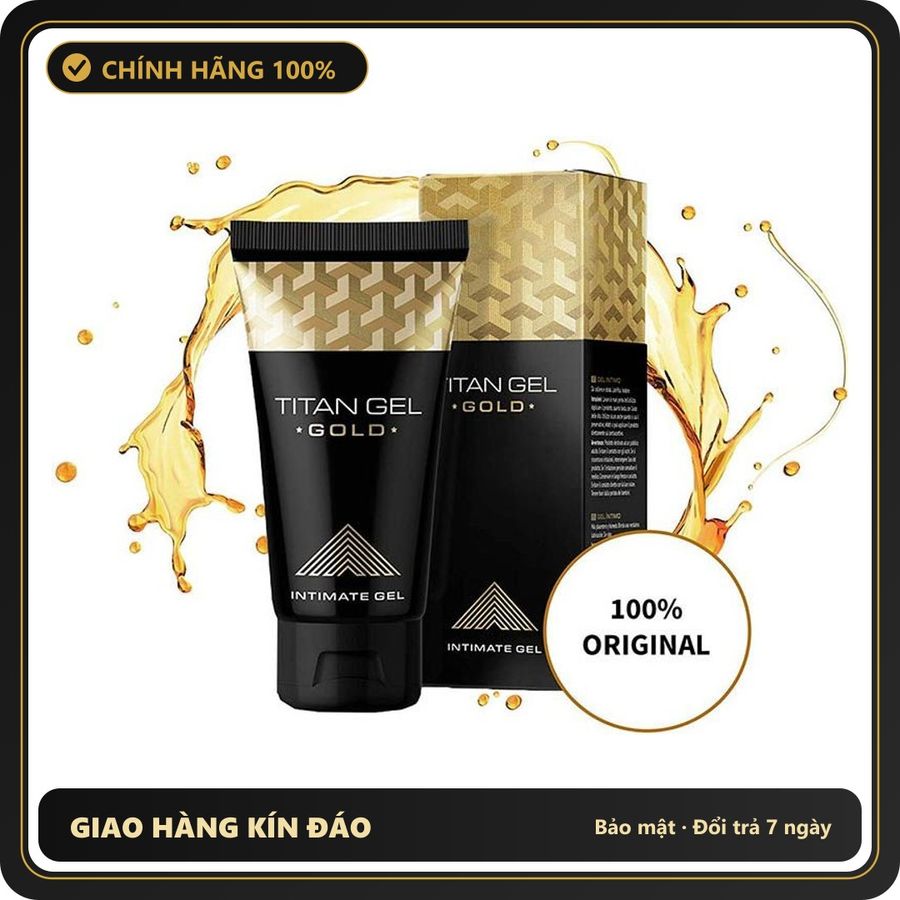 (Che Tên) Gel Titan Gold Nga chính hãng Giao Nhanh Toàn Quốc