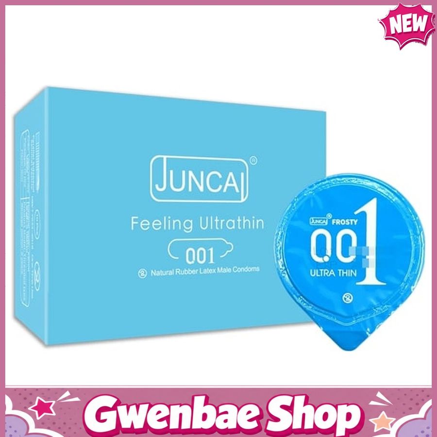 Bao cao su hương thơm Juncai Frosty - Hộp 10 cái - Gwen Shop Chính Hãng