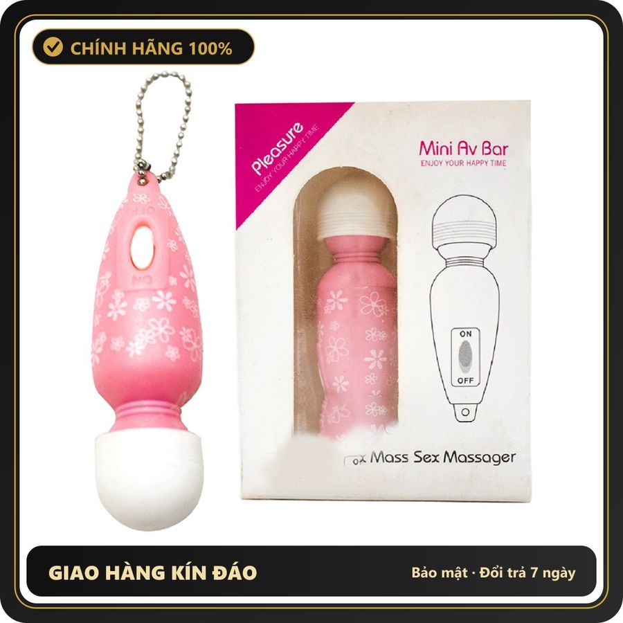 (Che Tên) Móc khoá máy rung mini Cao Cấp Bảo Đảm - sạc USB, chất liệu an toàn cho da, dễ vệ sinh