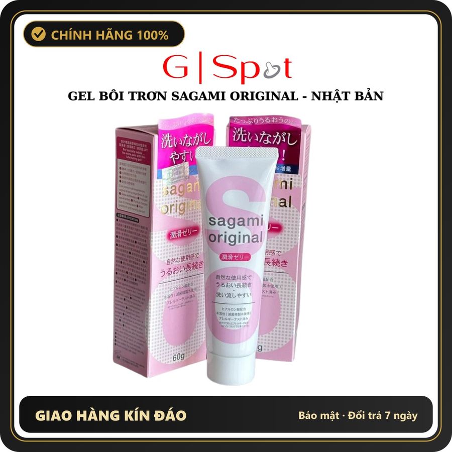 (Che Tên) Gel Boi Tron Sagami Original - Chính Hãng Nhật Bản Cao Cấp Bảo Đảm