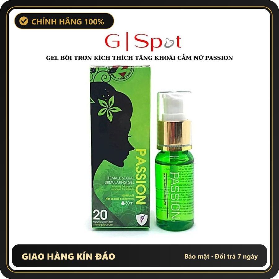 (Che Tên) Gel Bôi Trơn Kích Thích Tăng Khoái Cảm Nữ Passion 789258 Giao Nhanh Toàn Quốc
