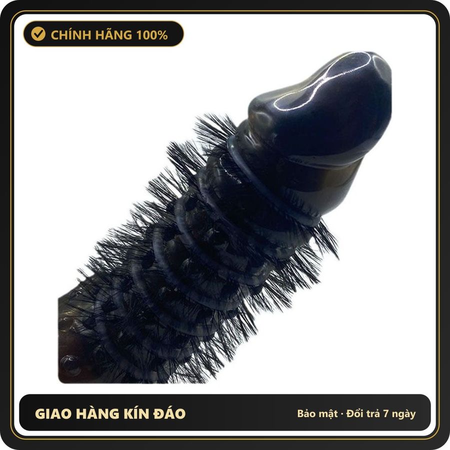 (Che Tên) BAO ĐÔN DV VÒNG XOĂN + 2 RÂU RỒNG TĂNG KHOÁI CẢM MÀU TRONG SUỐT Cao Cấp Bảo Đảm