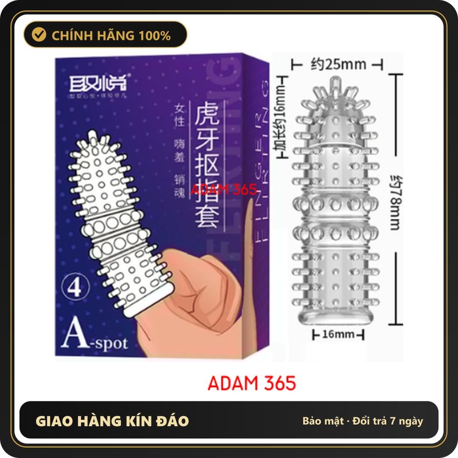 (Che Tên) BAO ĐÔN NGÓN TAY AICHAO HỘP 1 CÁI Giao Nhanh Toàn Quốc