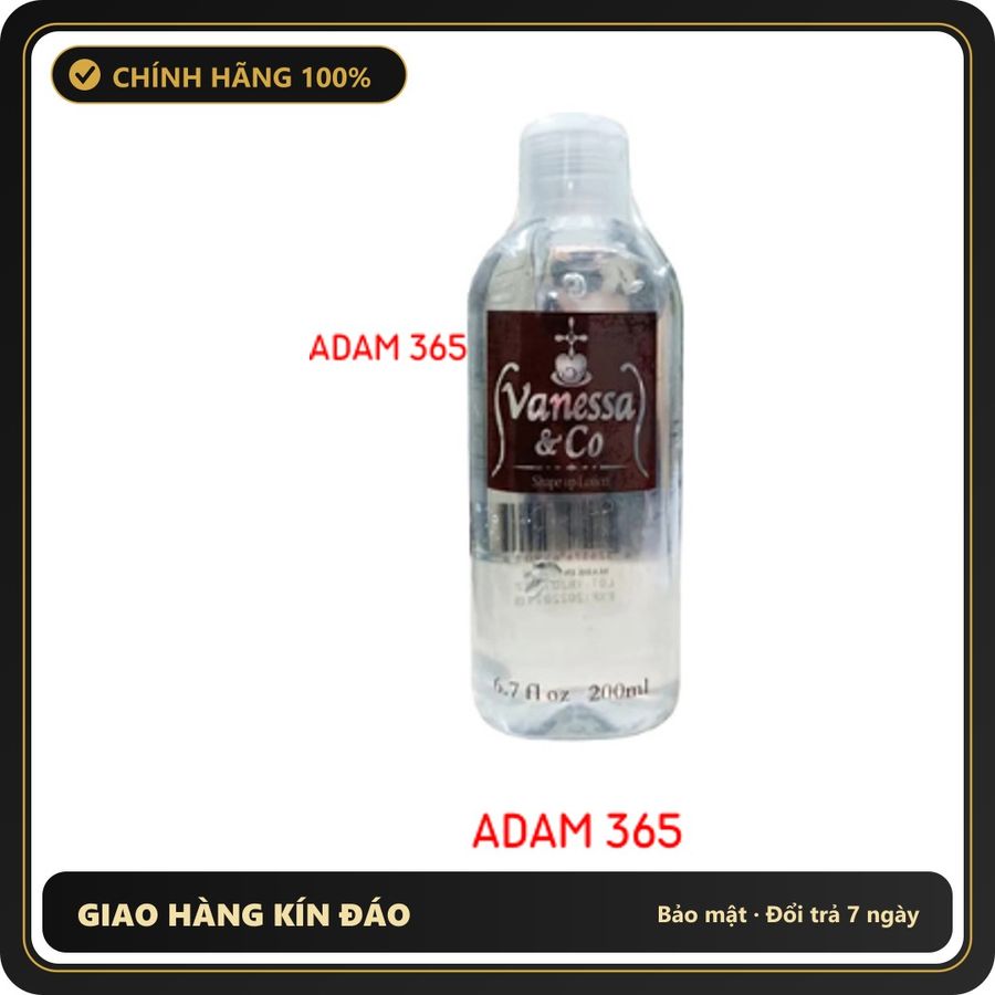 (Che Tên) Gel bô.i trơ.n tinh chất sâm tự nhiên Vanessa & Co Nhật Bản 207220 Chuẩn Auth