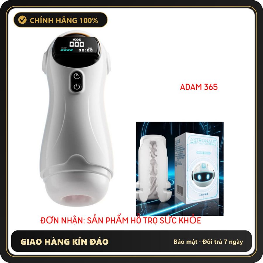(Che Tên) Cốc cầm tay JIUUY rung hút và mút cực mạnh tự động nam giới (app điện thoại) Bảo Mật Tuyệt Đối