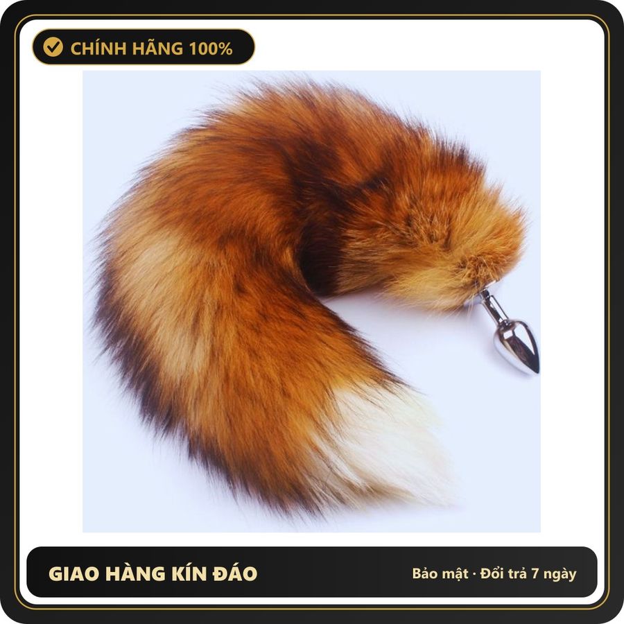 (Che Tên) Đuôi cáo kích thích hậu môn inoxHana 309058 - Hàng Mới Về