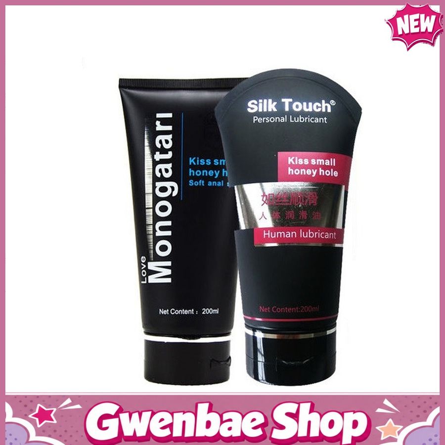 Gel tạo trơn – massage Monogatari Silk Touch 200ml Chính Hãng - Gwen Shop Chính Hãng