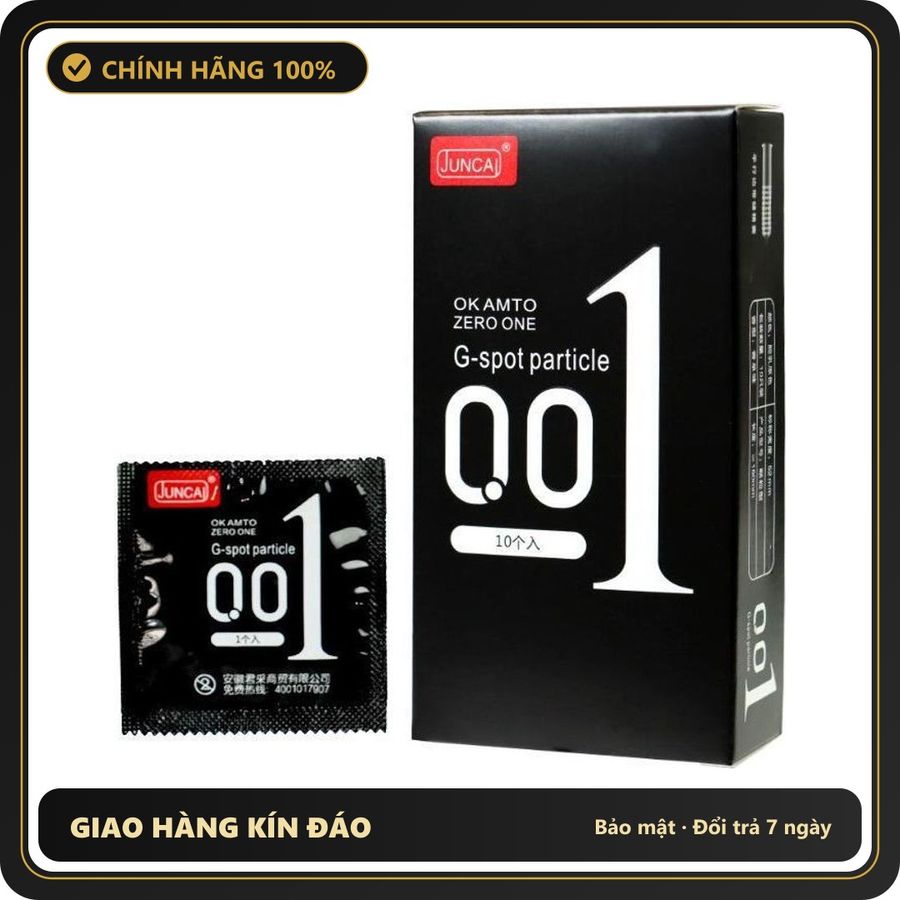 (Che Tên) Hộp 10 BCS Cho Nam Hộp Trắng Kín - chất liệu an toàn cho da, dễ vệ sinh, êm ái khi dùng