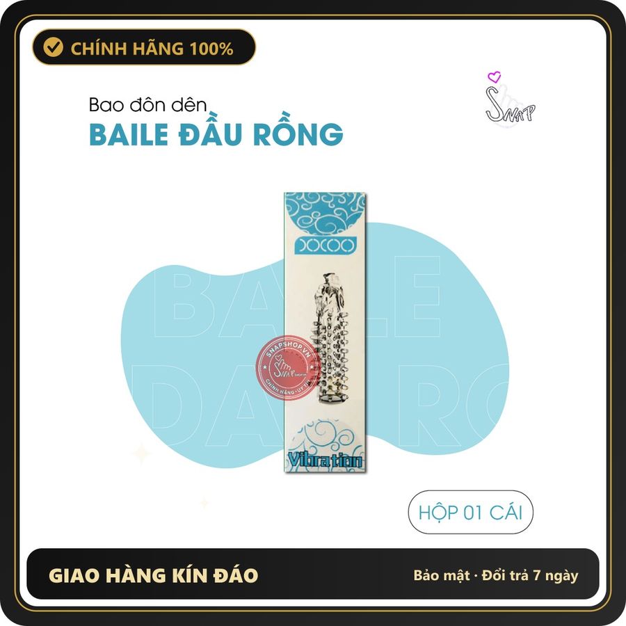 (Che Tên) () Đôn Dên Tăng Kích Thước Baile Đầu Rồng Rung Chính Hãng [Mã CK-SP907087-07] Bảo Mật Tuyệt Đối