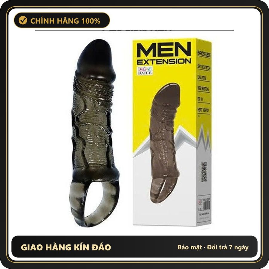(Che Tên) Bao cao su tăng kích thước cho cậu nhỏ chính hãng Baile [Mã CK-SP907994-01] Hỗ Trợ 24/7