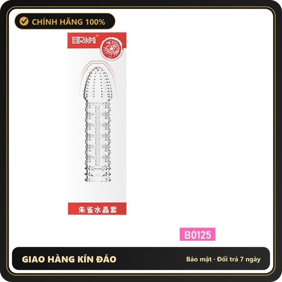 (Che Tên) Bao cao su Aichao dài 15cm đầu gai thân hạt nổi to 335634 [Mã CK-SP909301-01] Cao Cấp Bảo Đảm