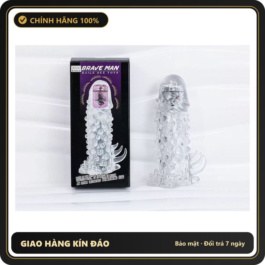 (Che Tên) Bao cao su donzen bi Brave Man B6203A 354902 [Mã CK-SP909301-03] Giao Nhanh Toàn Quốc