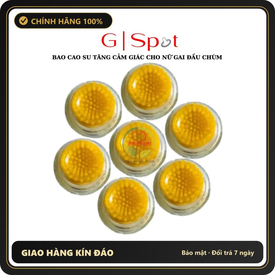 (Che Tên) Bao Cao Su Tăng Cảm Giác Cho Nữ Gai Đầu Chùm Chôm Chôm [Mã CK-SP911168-04] Hộp Trắng Kín