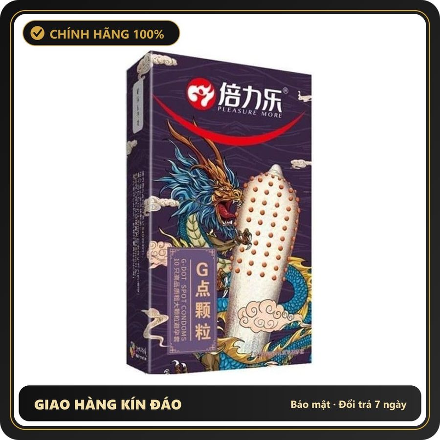 (Che Tên) Bao cao su gai to Peak One 3D - 10s [Mã CK-SP912647-03] Chuẩn Auth