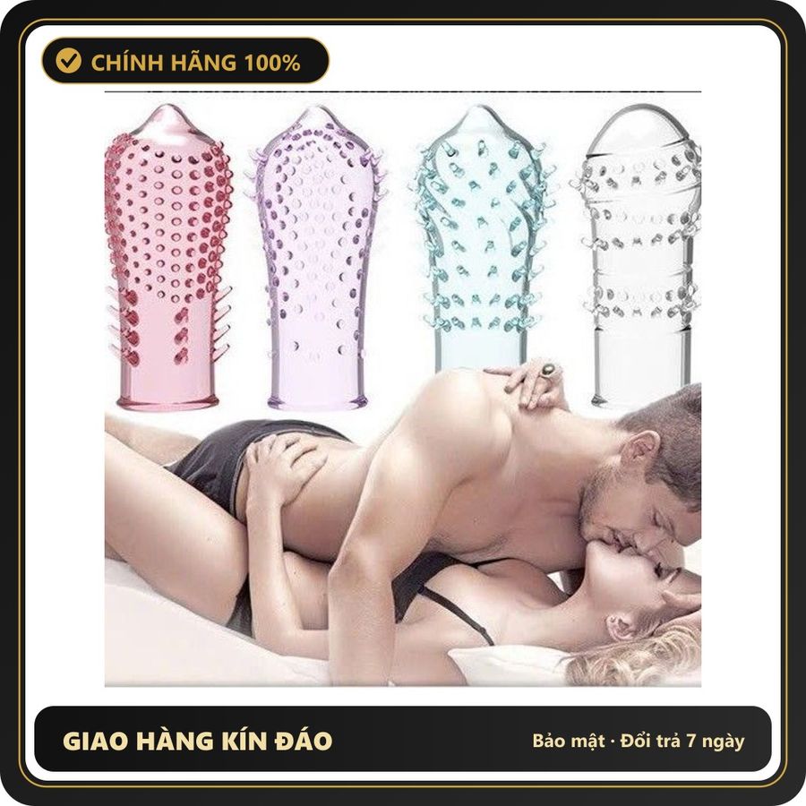 (Che Tên) Bộ 4 Bao Cao Su Siêu Gai Cho Nàng Yêu Tới Bến [Mã CK-SP913115-04] - Hàng Mới Về