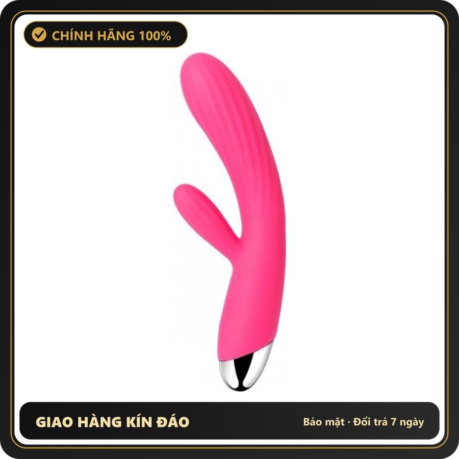 (Che Tên) Svakom Angel Siêu Rung Sưởi Ấm Âm Đạo Có Nhánh Kích Thích Hột Le [Mã TOY-10078] Giao Nhanh Toàn Quốc