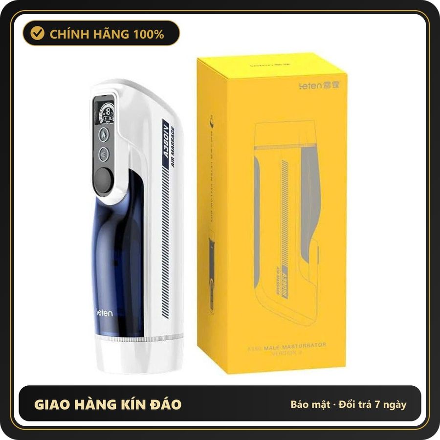 (Che Tên) Âm đạo giả đa năng Leten A380 Male Masturbator Version 4 328164 [Mã TOY-10086] Giao Nhanh Toàn Quốc