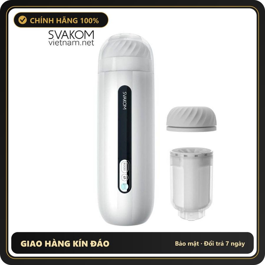 (Che Tên) Âm đạo giả xoay thụt tự động SVAKOM Dylan [Mã TOY-10101] Bảo Mật Tuyệt Đối