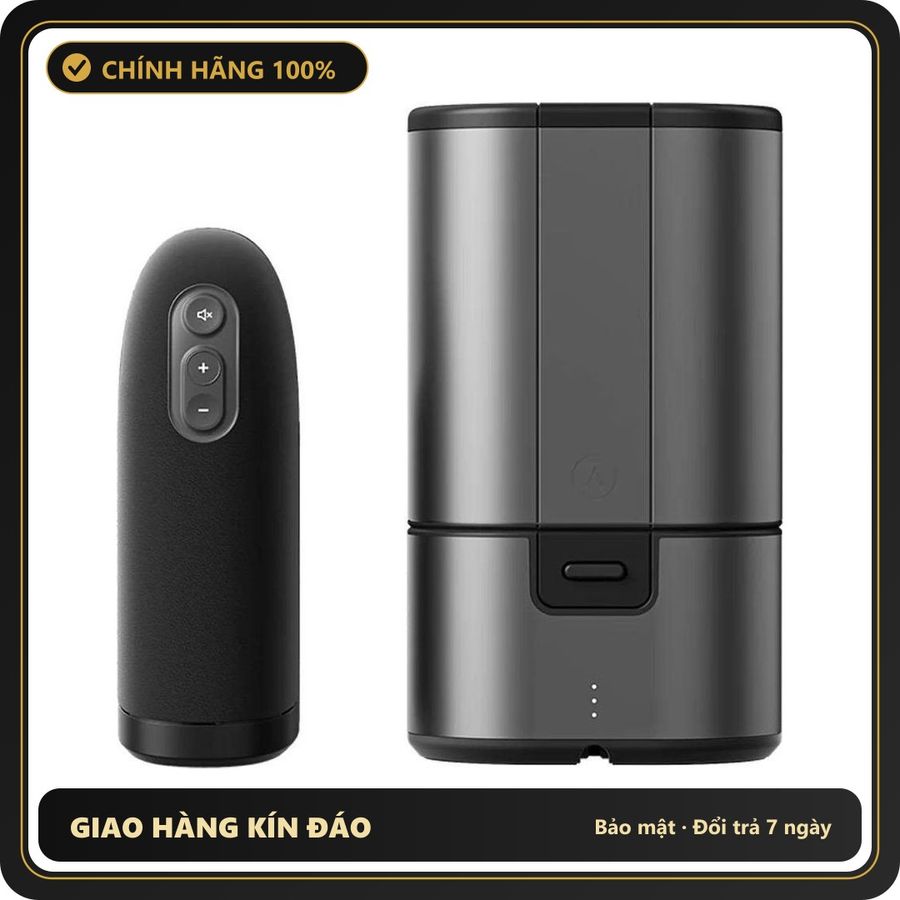 (Che Tên) Âm Đạo Rung Massage Promescent Arcwave Ion Male Masturbator [Mã TOY-10107] Hộp Trắng Kín