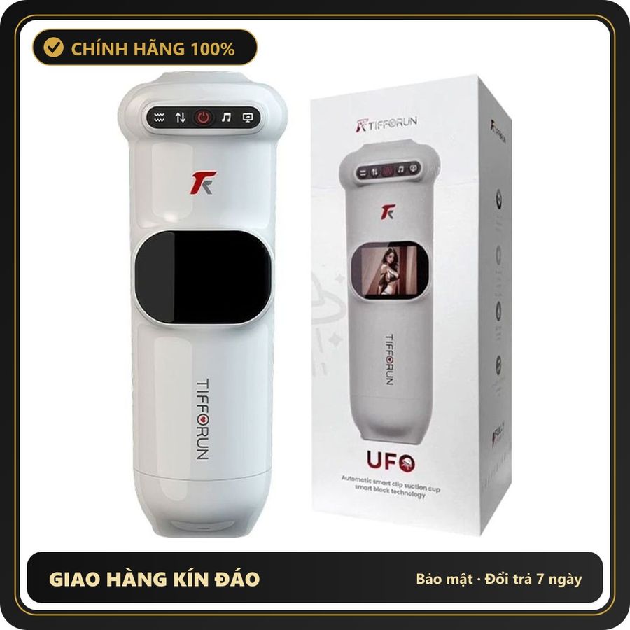 (Che Tên) Âm đạo giả rung chuyển động đa tần tự động Yeain Tifforun UFO [Mã TOY-10109] Hỗ Trợ 24/7