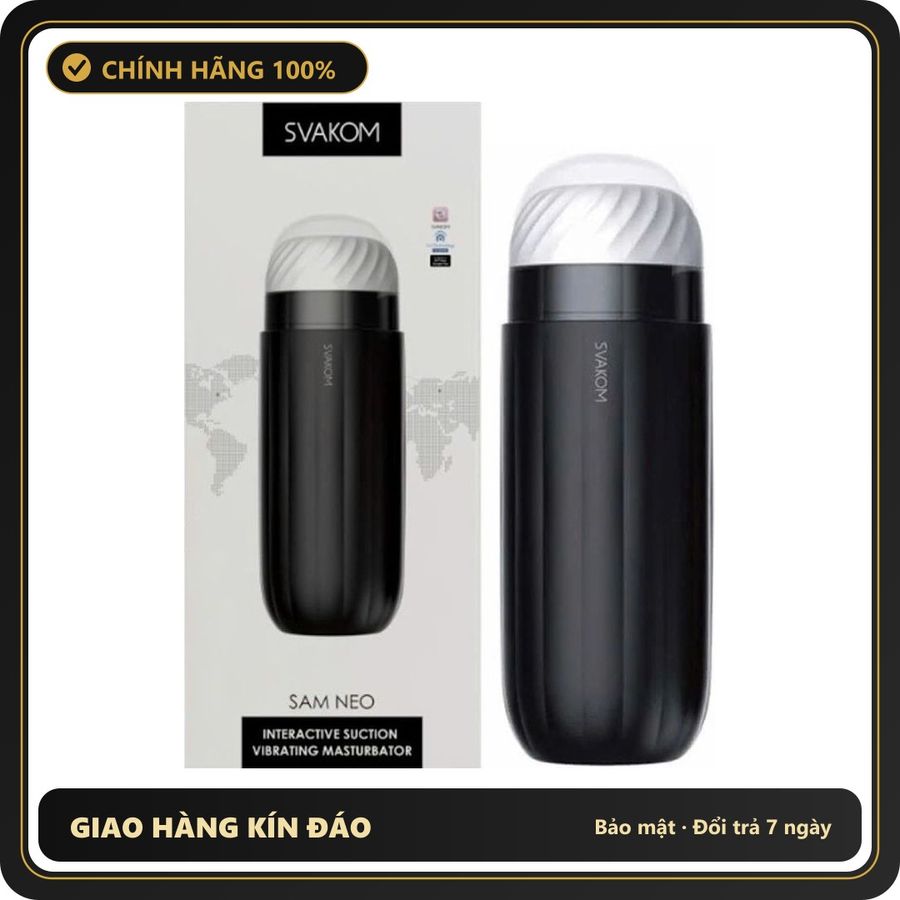 (Che Tên) Âm đạo giả đa năng Svakom Sam Neo [Mã TOY-10111] Hỗ Trợ 24/7