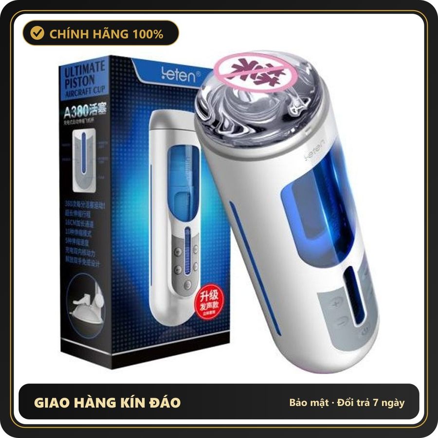 (Che Tên) Âm Đạo Giả Gắn Tường Cao Cấp Leten A380 [Mã TOY-10114] Cao Cấp Bảo Đảm