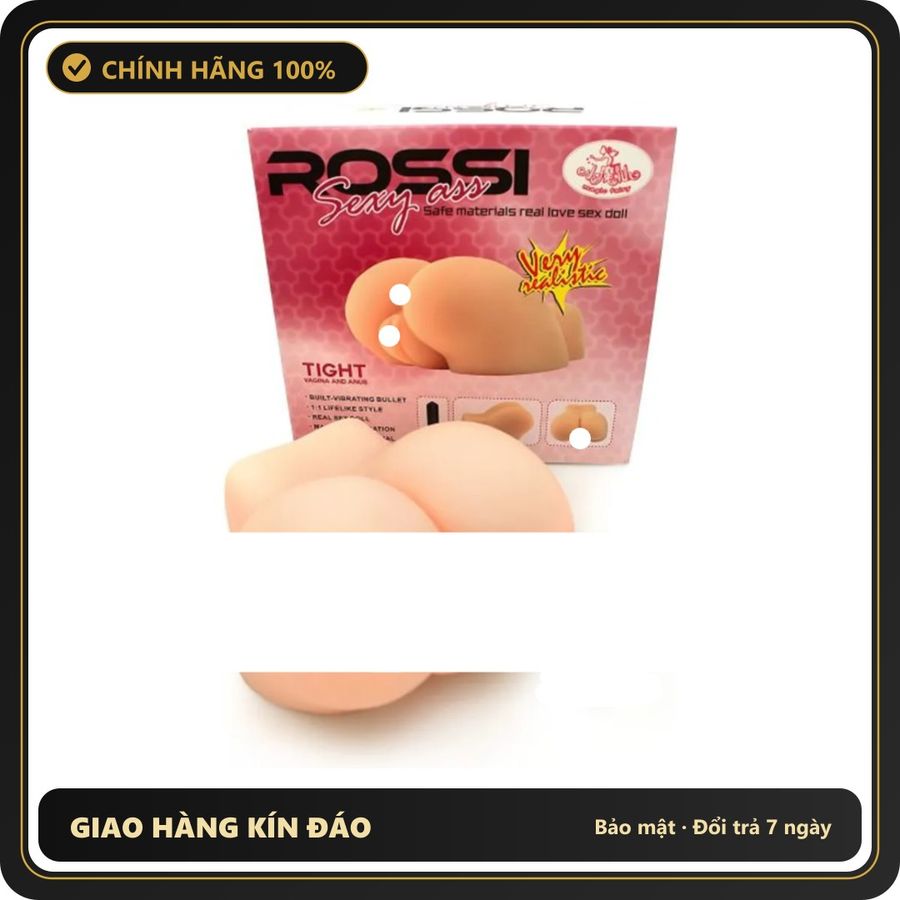 (Che Tên) Âm Đạo Giả Bán Thân Cao Cấp Rossi Sexy Ass Thỏa Mãn Sóng Tình Cho Nam [Mã TOY-10134] Chuẩn Auth