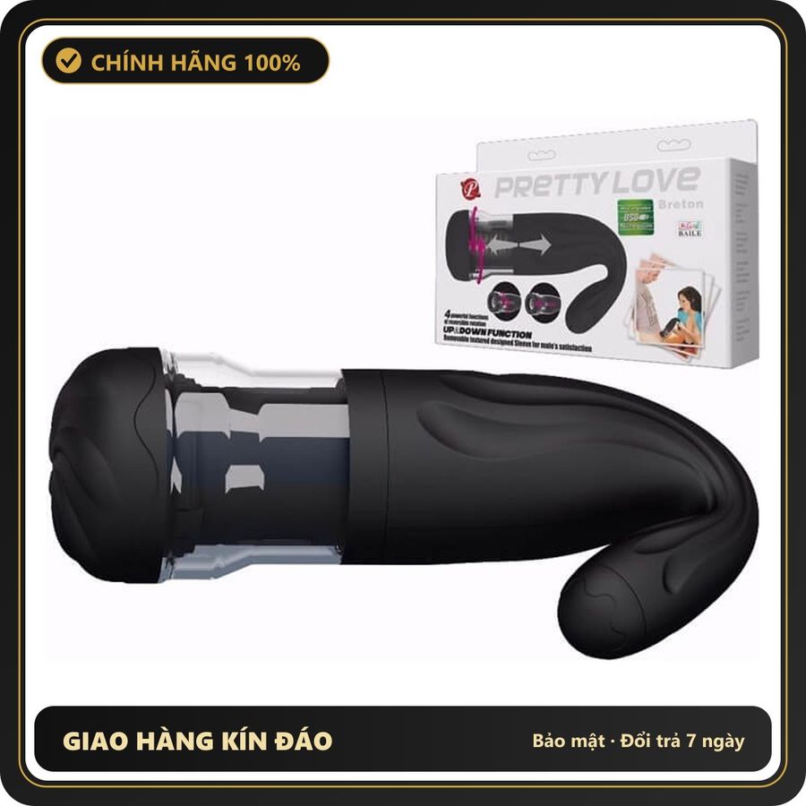(Che Tên) Âm Đạo Giả Cao Cấp Pretty Love Breton [Mã TOY-10135] - Hàng Mới Về
