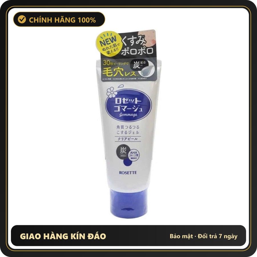 (Che Tên) Tẩy tế bào da chết Rosette Nhật Bản chiết xuất trái cây ( Full VAT + tem phụ ) Giao Nhanh Toàn Quốc